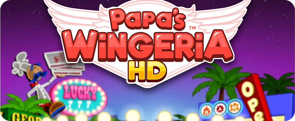 Papa's Wingeria Banner