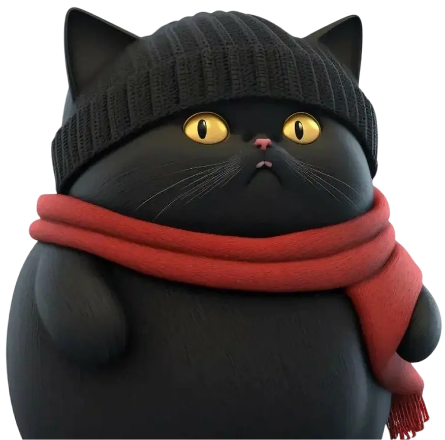 Ninja Cat Character